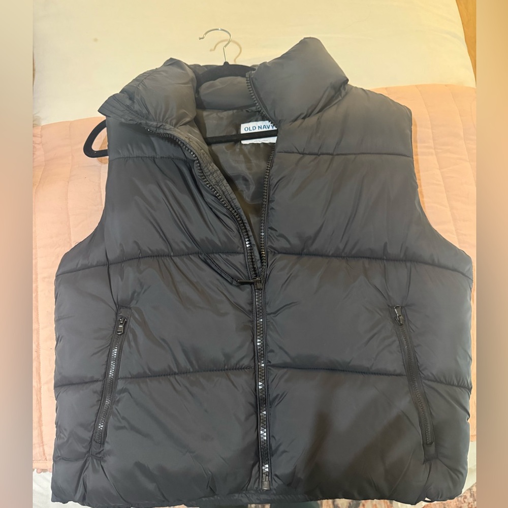 Black Puffer Vest